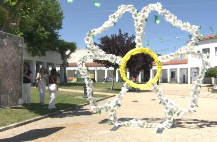 Jara en Flor en Alagón del Río