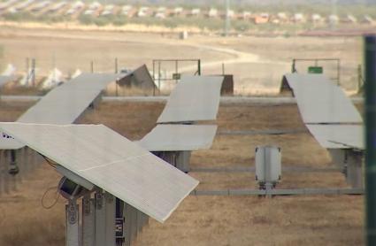 Planta solar 'Francisco Pizarro' instalada en la provincia de Cáceres