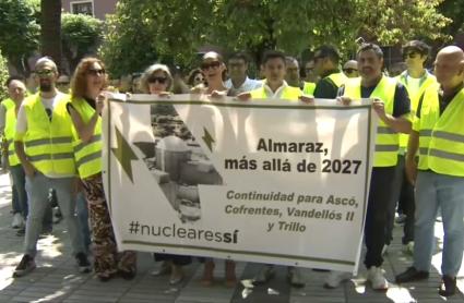 Protesta en Badajoz