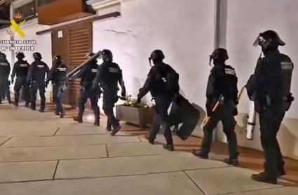 Operación antidroga de la Guardia Civil