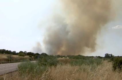 Incendio en Plasenzuela