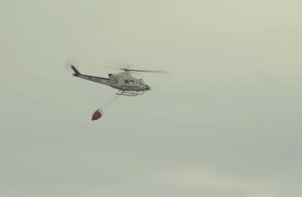 Activado el nivel 1 de peligrosidad en un incendio en Trujillo