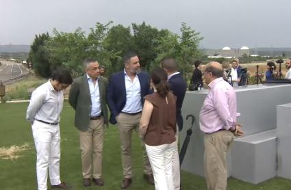 Santiago Abascal en Almaraz