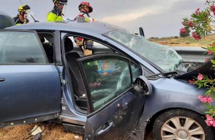 Accidente en la EX-A1