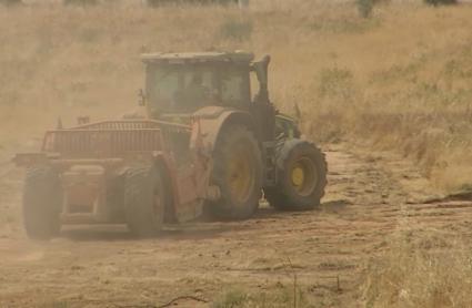 Movimiento de tierra para la fábrica de cátodos