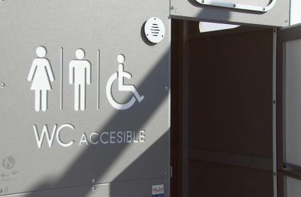 Cabina de aseo accesible