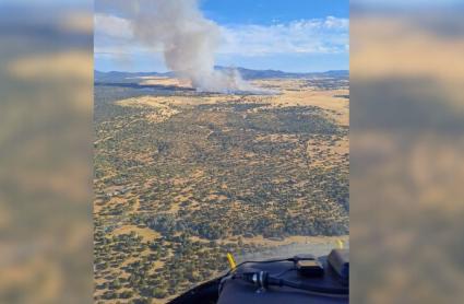 Activado el nivel 1 del Plan INFOEX por el incendio en Torremocha