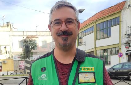Isidro Camello, vendedor de la ONCE