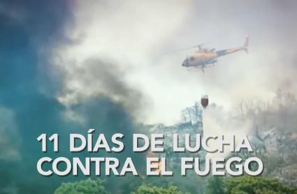 Ya ha pasado lo peor: Tras once días de lucha, el incendio de Jarilla está estabilizado