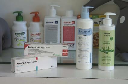 Productos para el tratamiento de la dermatitis atópica