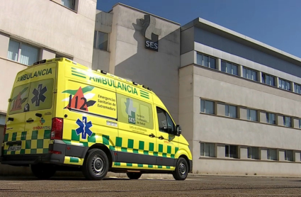 Ambulancia del Servicio Extremeño de Salud