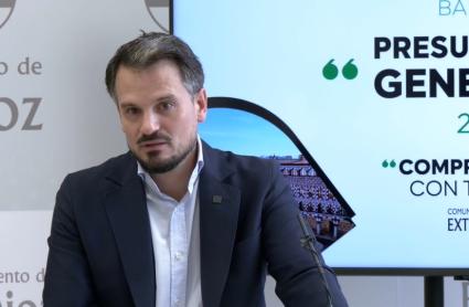 Abel Bautista, consejero de Presidencia de la Junta de Extremadura