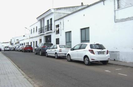 Calle de Olivenza en la que se produjo el atropello mortal