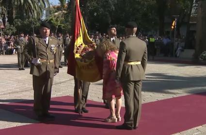 Acto de jura de bandera en Navalmoral de la Mata