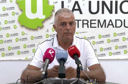 Luis Cortés, secretario general de La Unión Extremadura