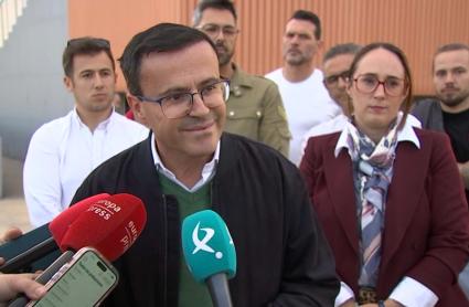 Miguel Ángel Gallardo, secretario general del PSOE de Extremadura