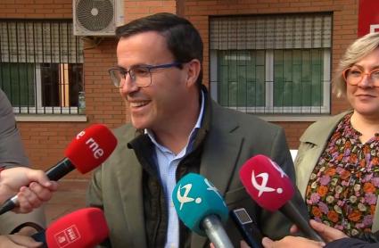 Miguel Ángel Gallardo, secretario general del PSOE de Extremadura