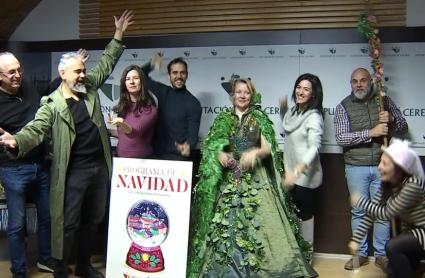 Presentación de la programación navideña de la Diputación de Cáceres