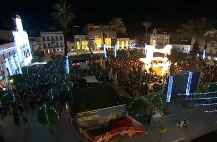 Iluminación de la Navidad en Mérida