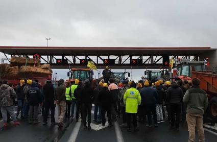 Protestas ganaderas en Francia