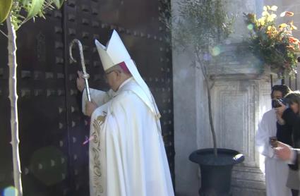 Apertura de la Puerta Santa en la Catedral de Badajoz por el Año Jubilar