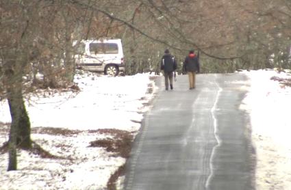 Nieve en el norte de la región