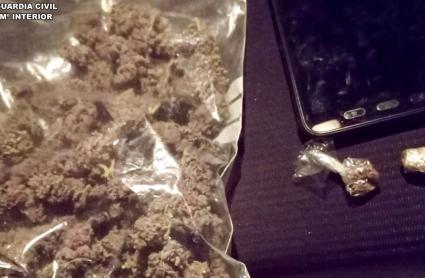 Productos intervenidos por la Guardia Civil durante la operación