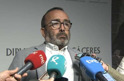 Miguel Ángel Morales, presidente de la Diputación de Cáceres