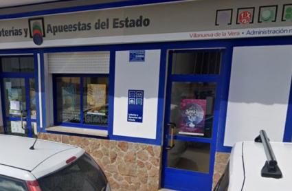 Administración de Lotería 1 de Villanueva de la Vera