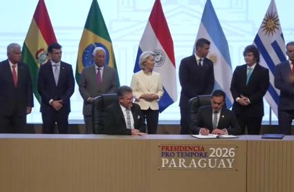 Firma del acuerdo de libre comercio entre la Unión Europea y Mercosur