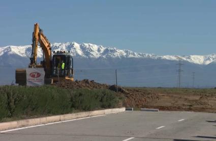 Terrenos en los que iría ubicada la gigafactoría de Navalmoral de la Mata