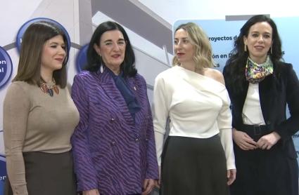 La presidenta de la Junta en funciones, María Guardiola, participa en Cáceres en el acto conmemorativo del Día Internacional de la Mujer y la Niña en la Ciencia