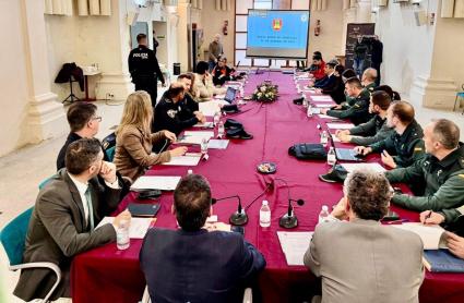 Junta local de Seguridad del Ayuntamiento de Olivenza