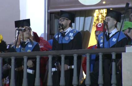 Sanguijuelas del Guadiana, pregoneros del Carnaval de Badajoz