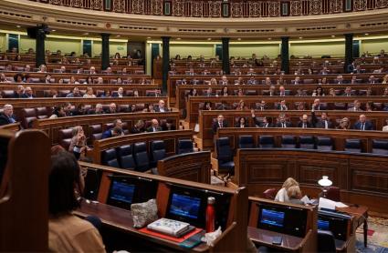 Sesión en el Congreso de los Diputados