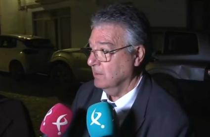 José Duarte, abogado de los dos detenidos en el caso de Francisca Cadenas, atiende a los medios de comunicación