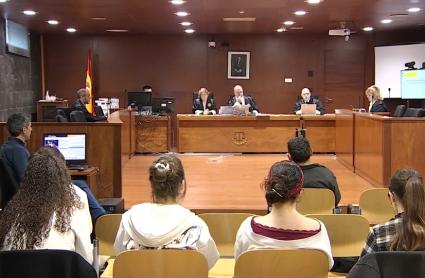 Interior de la sala en la que se ha celebrado el juicio