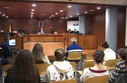 Interior de la sala en la que se ha celebrado el juicio