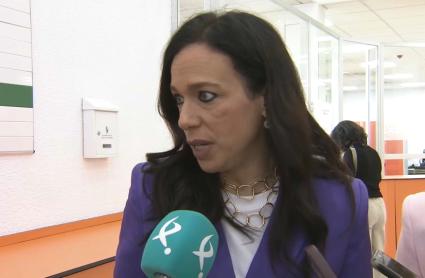 Sara García Espalda, consejera de Salud de la Junta de Extremadura