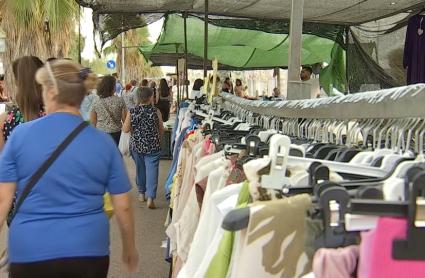 Mercadillo de Cáceres en una imagen de archivo