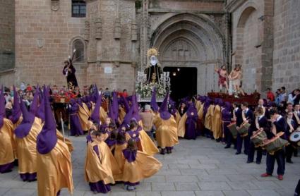 Procesión de la Pasión del Señor del Jueves Santo en Coria