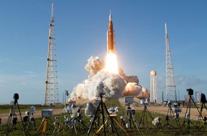 Despegue de Artemis II en Cabo Cañaveral, Florida