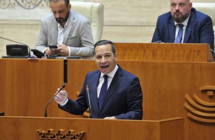 Óscar Fernández, portavoz de Vox en la Asamblea de Extremadura