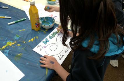 Actividades durante el Día Mundial de Concienciación sobre el Autismo, en Badajoz