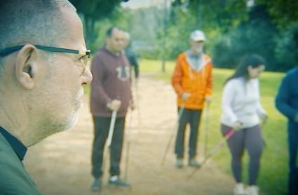 Manuel Calderón, enfermo de Parkinson