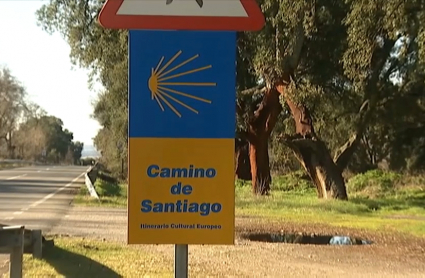 Señal del Camino de Santiago