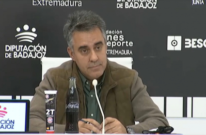 Joaquín Parra en rueda de prensa