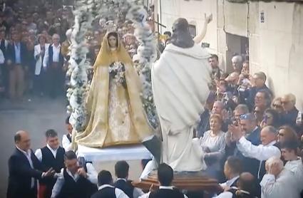 Domingo de los Tiros en Zarza la Mayor (Cáceres)