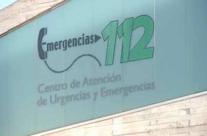 Exterior del centro de Urgencias y Emergencias de Extremadura