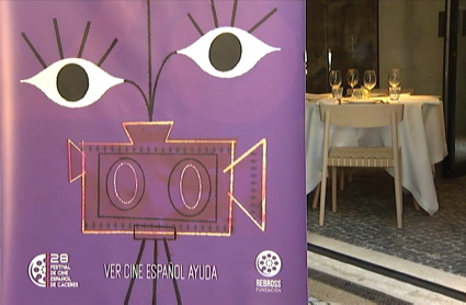 Cartel del Festival de Cine español de Cáceres